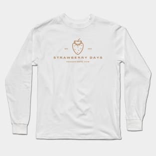 Strawberry Days Pleasant Grove Utah Celebration Long Sleeve T-Shirt